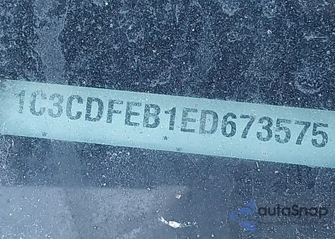 2014 Dodge Dart Gt z USA, uszkodzony, nr VIN 1C3CDFEB1ED673575